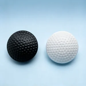 medium golf RF hard tag Lionyouge WS-C064, dimple mesh surface 8.2MHz EAS retail anti-shoplifting security tag