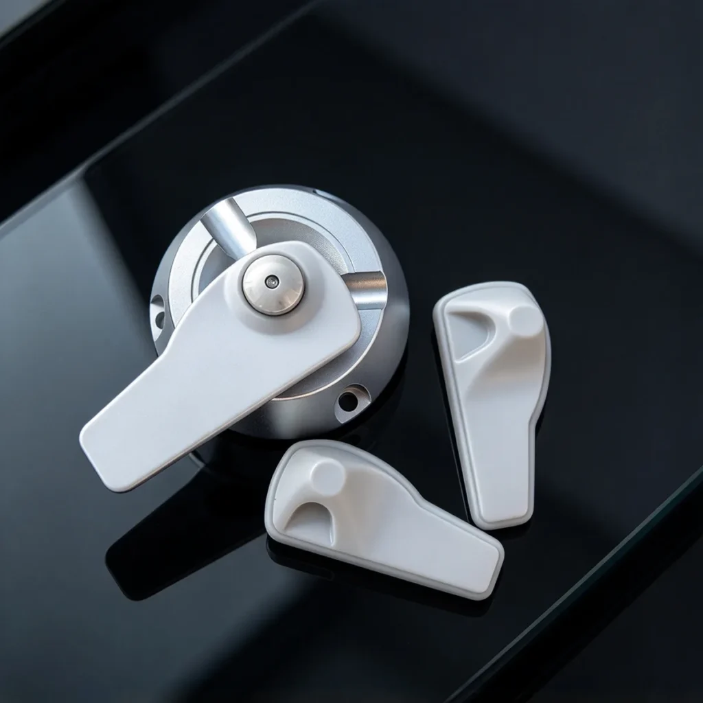 Lionyouge R6 Chip dual hard tag working with magnetic detacher for EAS retail anti-shoplifting system
