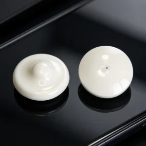 Lionyouge TAO50 round RF hard tag, 50mm 8.2MHz classic circular EAS security tag for clothing retail anti-shoplifting