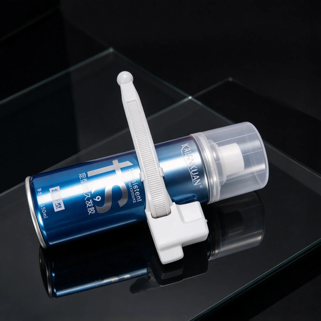 WS-A085 EAS security tag installed on vacuum thermos bottle